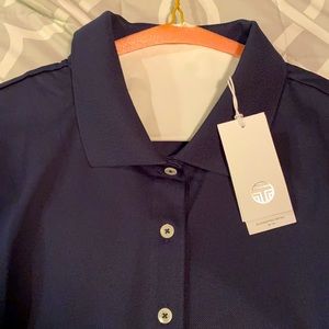 Tory Burch Linen Cotton Sport Top